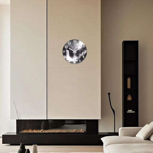 XNM التناظرية الأزرق الشاطئ الساعات الحائط لغرفة المعيش in Kuwait