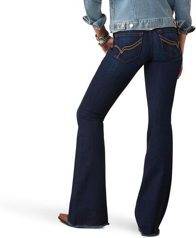 ARIAT Women's R.e.a.l. Perfect Rise Yrises Flare Jean in Saudi Arabia