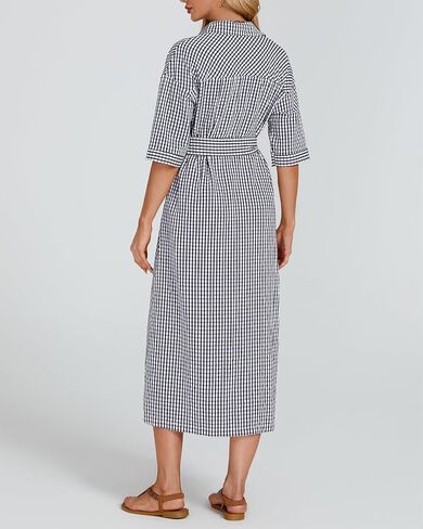 نصف الأكمام للسيدات منقوشة Midi Twist in Kuwait