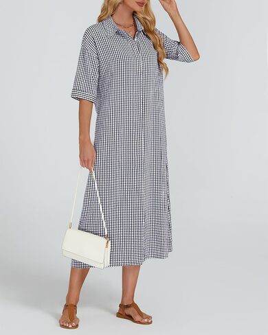 نصف الأكمام للسيدات منقوشة Midi Twist in Kuwait