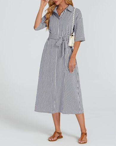 نصف الأكمام للسيدات منقوشة Midi Twist in Kuwait