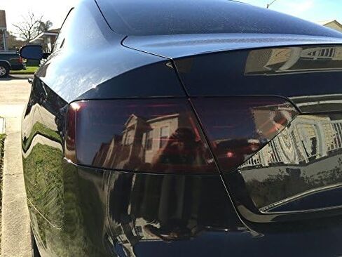Precut Vinyl Tint Cover for 2008-2014 Audi A5 S5 Taillights (20% Dark Smoke) in Saudi Arabia