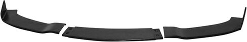 IKON MOTORSPORTS, 3PCS Front Bumper Lip Compatible with 2011-2014 Chrysler 300, 3 PCS Front Bumper Protector Body Splitter Spoiler PU Unpainted Black IKON Style in Saudi Arabia