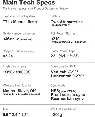 Godox TT350 Mini Thinklite TTL Flash for Canon Cameras (TT350-C for Canon with Xproll-C) in Saudi Arabia