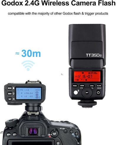 Godox TT350 Mini Thinklite TTL Flash for Canon Cameras (TT350-C for Canon with Xproll-C) in Saudi Arabia
