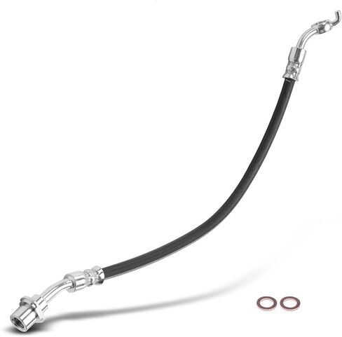 A-Premium Front Driver Brake Hydraulic Hose Compatible with Select Lexus Models - GS300 2006, AWD Only - Replace# 9094702E03 in Saudi Arabia