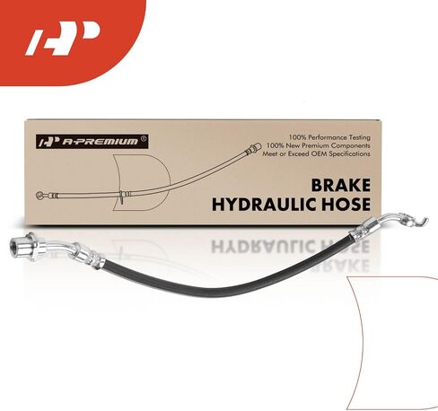 A-Premium Front Driver Brake Hydraulic Hose Compatible with Select Lexus Models - GS300 2006, AWD Only - Replace# 9094702E03 in Saudi Arabia