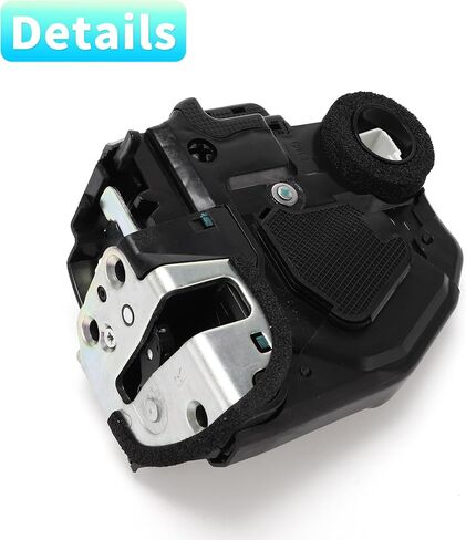 X AUTOHAUX استبدال المحرك الخلفي الأيمن لقفل الباب من جانب الركاب لسيارة Toyota Tundra 2007-2012 لسيارة Toyota Sequoia 2008-2012 مجموعة محرك مزلاج الباب رقم 690500C030 أسود in Saudi Arabia