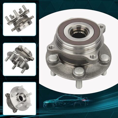 IRONTEK Front Wheel Bearing and Hub Assembly (5Lug w/ABS) 513287 Compatible for 2010-2015 Toyota Prius 2011-2017 Lexus CT200h 2012-2015 Toyota Prius Plug-in 1 PCS in Saudi Arabia