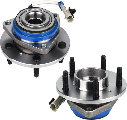 KUSATEC 513179 2pcs Front Wheel Bearing and Hub Assembly Compatible with Cadillac Seville/DeVille, Buick Century/Park Avenue/Lacrosse, Oldsmobile Intrigue, 5 Lugs w/ABS in Saudi Arabia