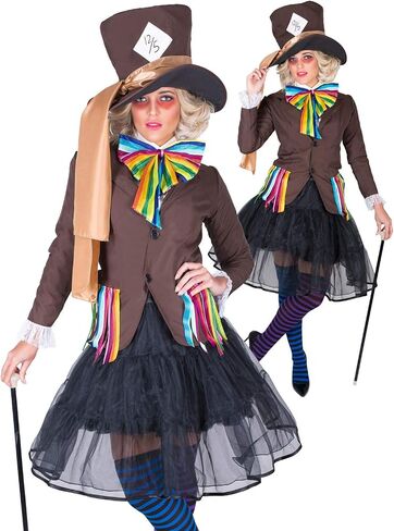 The Mad Hatter Women's Costume Medium 10-12 in Saudi Arabia