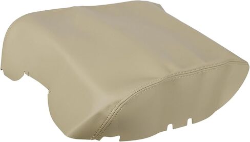 ACROPIX Car Center Console Lid Armrest Seat Box Cover Protector Replacement Microfiber Leather for Toyota Tundra 2008-2013 Beige Car Parts in Saudi Arabia