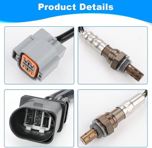 JDMON 2PCS Oxygen O2 Sensor Upstream Downstream Replacement for 2009-2012 Hyundai Sonata L4 2.4L, 2011-2013 Kia Optima Compatible with 250-24913, 250-25017 in Saudi Arabia