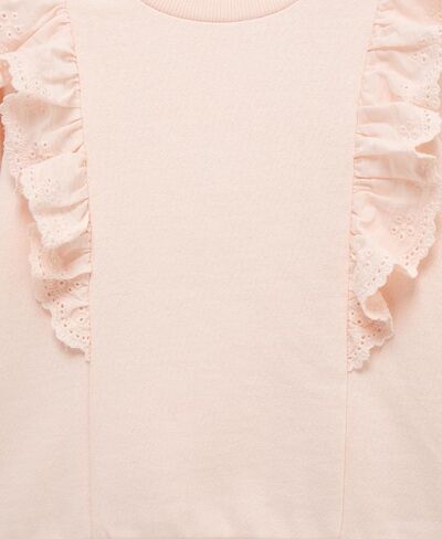 Little Me Simply Essential Solids Organic Cotton Blend Baby Girls' Fleece Sweatshirt and Pant Set, 12 Months - 4 Toddler in Kuwait