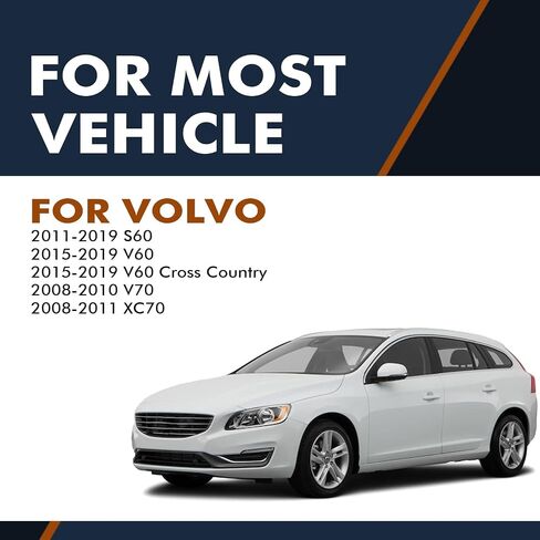 PM Auto زوج من 2 مجموعة ممتص الصدمات الخلفية الكاملة لـ 2011-2019 فولفو S60 تباع في أزواج in Saudi Arabia