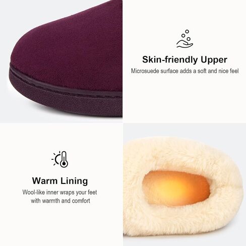 EverFoams Women's Faux Fur Bootie Slippers Ladies House Shoes with Bedroom Memory Foam and Indoor Outdoor Rubber Sole Tan, 9-10 US in Saudi Arabia