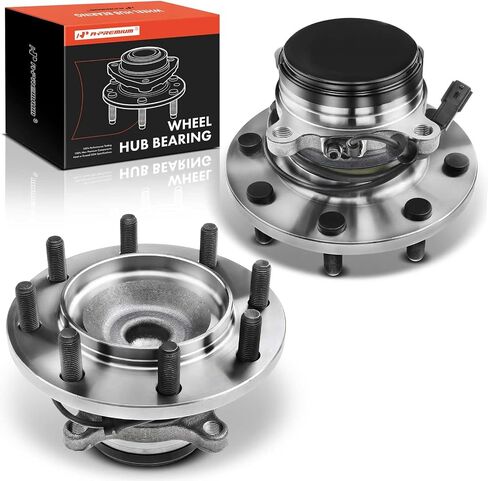 A-Premium 2 × محمل العجلة الأمامية ومجموعة المحور مع ABS و8 عروات متوافقة مع Nissan NV1500 2012-2019، NV2500 2012-2019، NV3500 2012-2019 in Saudi Arabia