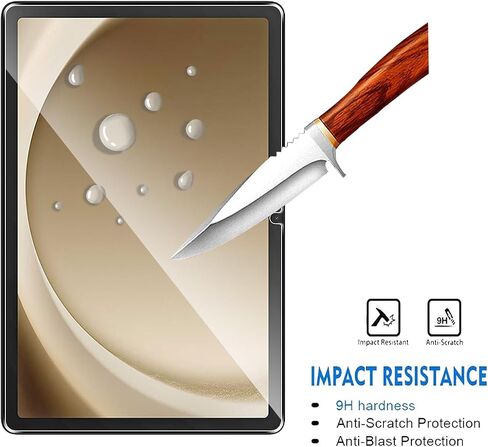 2 Pack Compatible with Alldocube iPlay 60 lite /Samsung Galaxy Tab S10/S9/S9 FE Screen Protector,Full Coverage 9H Tempered Glass Film,HD Clear Scratch Resistant,Bubble-Free for Samsung Galaxy Tab S10 Screen Protector in Saudi Arabia