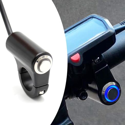استبدال مفتاح قتل المصباح الأمامي لـ Sur Ron Segway X260 X160، التوصيل والتشغيل، يساعد على توفير البطارية، مع الهالة الزرقاء والمقابس، سهل التركيب والاستخدام in Saudi Arabia