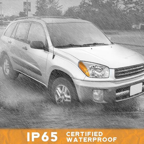 WEELMOTO لـ 2006-2008 Toyota RAV4 استبدال المصابيح الأمامية لـ 06 07 08 RAV4 مجموعة مصابيح أمامية زوج كشافات هالوجين أسود الإسكان عاكس كهرماني in Saudi Arabia
