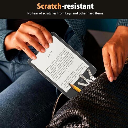 TiMOVO (3 Pack Screen Protector for 7 Inch All-new Amazon Kindle Paperwhite (12th Generation, 2024) and Kindle Colorsoft Signature Edition, Anti-Glare Scratch Resistant PET Screen Film Protector in Kuwait