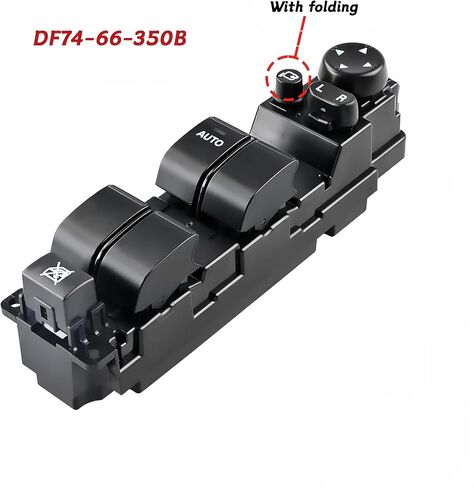 DF73-66-350B DF74-66-350B زر التحكم في مفتاح نافذة الطاقة الكهربائية مناسب لـ 2 M2 2007 2008 2009 2010 2011 2012 2013 (مع طي-DF74) in Saudi Arabia