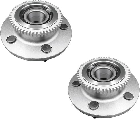 PM Auto Pair of 2 Front Wheel Hub Bearing Assembly for 2000 2001 Dodge RAM 1500 RWD in Saudi Arabia