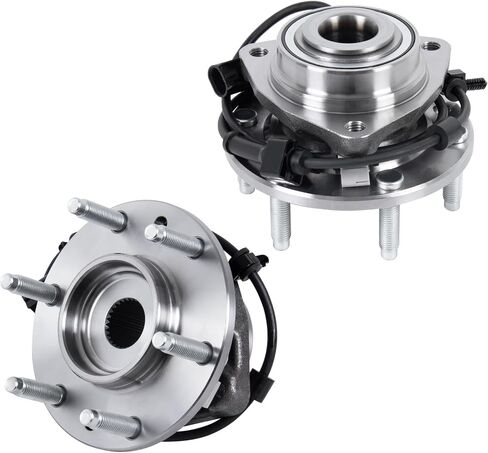 513188 Front Wheel Hub Bearing Assembly 6 Lugs w/ABS Compatible for 2004-2007 Buick Rainier Compatible for 2002-2009 Chevrolet Trailblazer SSR Trailblazer EXT 2PCS in Saudi Arabia