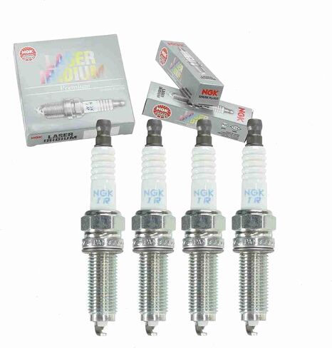 4 pc NGK Laser Iridium Spark Plugs compatible with Acura TSX 2.4L L4 2009-2014 in Saudi Arabia