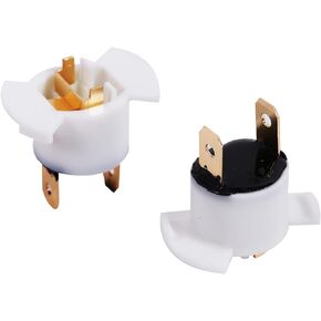Autycle Car H1 Halogen Headlight Bulb Socket Holder Adapter Replacement for Honda CRV for Acura RL, 2pcs 33116SD4961