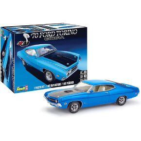 Revell 14534 1970 Ford Torino Cobra 1:25 Scale 128-Piece Skill Level 4 Model Car Building Kit