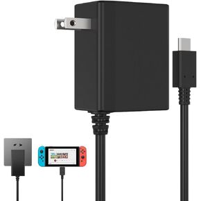 TV Docking Station for Switch/Switch OLED,Replacement for Official Switch Dock,Switch Docking Station Support 4K HDMI Adapter Output with HDMI Cable and 15V/2.6A USB-C Charger