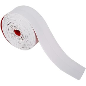 شريط مانع التسرب بشريط السد، شريط مانع التسرب بشريط السد ذاتي اللصق، شريط إغلاق مقاوم للماء من البولي فينيل كلوريد بطول 16.4/32.8 قدم للمطبخ وحوض الاستحمام وسطح الحمام وزاوية جدار حوض المرحاض (رخام رمادي بطول 16.4 قدم) in Kuwait