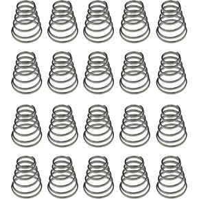 Kasteco 20 Pack Stainless Steel Universal Quick Release Bike Wheel Skewer Springs