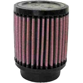 K&N Universal Clamp-On Air Intake Filter: High Performance, Premium Washable, Replacement Air Filter: Flange Diameter: 2.5 In, Filter Height: 4 In, Flange Length: 0.625 In, Shape: Round, RD-0700,Black