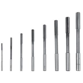 Reamer Set,8pcs HSS Chucking Reamers Milling Cutter Tool Set of 3/4/5/6/7/8/9/10mm Straight Shank