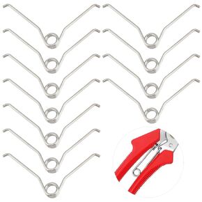 BENECREAT 30pcs Stainless Steel Small Torsion Spring, 0.2mm Wire Diameter Mechanical Torsion Springs for DIY Woodworking, Furniture, Repair Project