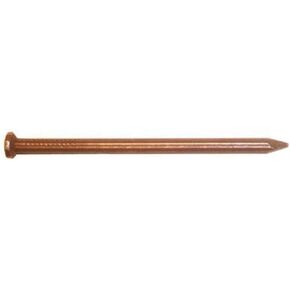 MAZE NAILS H61S-1 Hardened Fluted Masonry Round Wire Type Nail, 1-Pound 3-Inch