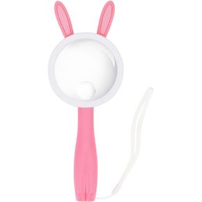 Children Handheld Magnifying Glass for Student Kids Exploring Nature, Scientific Experiment Insect Animal Plant Leaves Observation Reading (Frog Style 1Pcs)