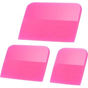 EHDIS 3PCS PPF Squeegee Soft Small Rubber Squeegee Window Edge Trimming Scarper for Curved Surfaces Vinyl Wrap Installation Tool,Car Glass Cleaning,Vehicle Mirror Window Water Wiper Cleaning Tool