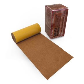 MastaPlasta Original Suede/Velvet Repair Tape - TAN Suede 60" x 4" (150 x 10 cm). Self-Adhesive Scratch & Tear Kit. Upholstery-Quality Repair for Couches, Car Interiors, Bags, Shoes and More!