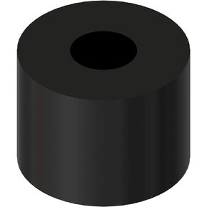 Robosource Black Nylon Spacer 3/8inches Thick, 1/2inches OD 0.194inches ID, 50 Pack for VEX Robotics