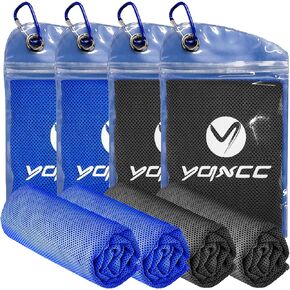 YQXCC Cooling Towels Cool Cold Towel for Neck, Microfiber Ice Towel, Soft Breathable Chilly Towel for Yoga, Golf, Gym, Camping, Running, Workout & More Activities