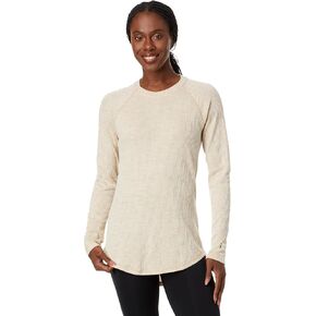 Smartwool Women's Thermal Merino Wool Base Layer — Rib Crew (Regular Fit)