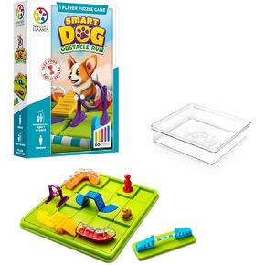 SmartGames Smart Dog: Agility Course Travel-Friendly Logic Game for Ages 7 - Adult with 60 Challenges