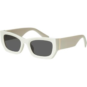 mosanana Retro Designer Cat Eye Polarized Sunglasses for Women Chunky Style MS52370