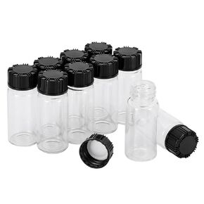 12PCS 30ml Insect Collection Bottles Glass Insect Vials Entomology Jar Bug Collection Viles Pollen Container Sample Vial