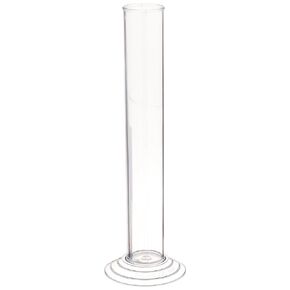 Hydrometer test jar 10 " plastic