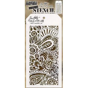 Tim Holtz - Stampers Anon Stencil, Digits -Layered