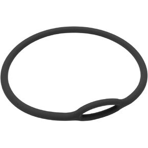Alomejor Regulator Holder Scuba Diving Silicone Regulator Necklace Holder Diving Accessories Black